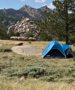 dispersed camping for free in national forest 